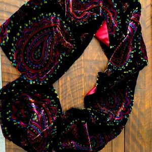 Bob Mackie Velvet Scarf